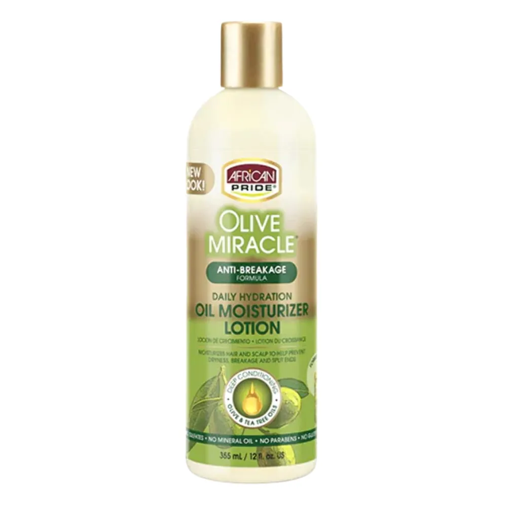 African Pride Olive Miracle Oil Moisturizer Lotion 355ml